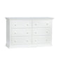 Suite Bebe Universal 6 Drawer Dresser White