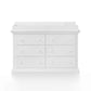 Suite Bebe Universal 6 Drawer Dresser White