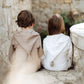 Two Kids Wearing Muslin Bathrobe