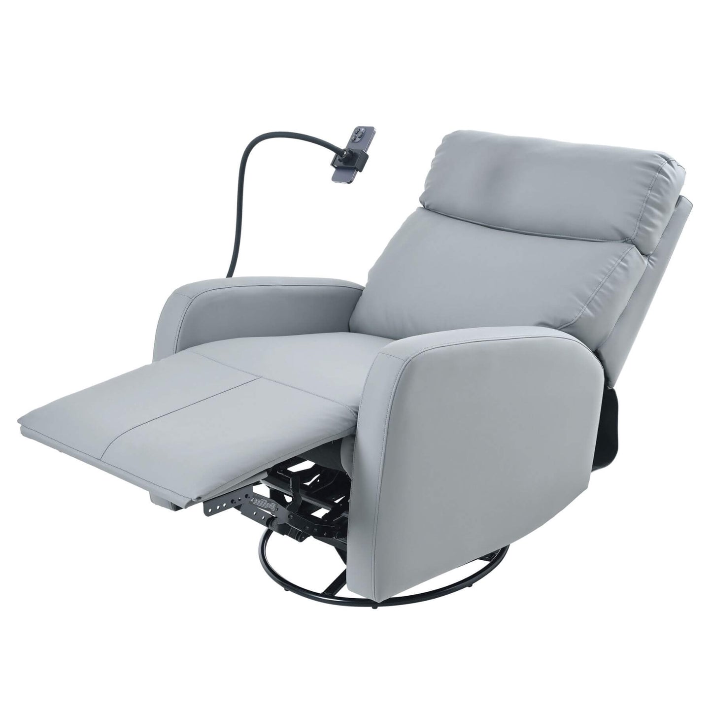 Sunco Swivel Rocker Recliner Chair - Blue Gray