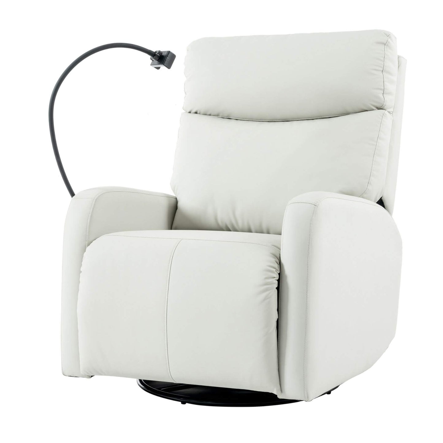 Sunco Swivel Rocker Recliner Chair - Light Gray