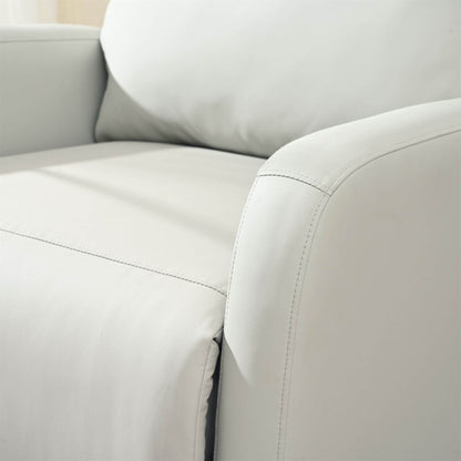 Close-up of Sunco Swivel Rocker Recliner Chair - Light Gray