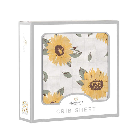 Newcastle Classic Sunflower Farm Crib Sheet