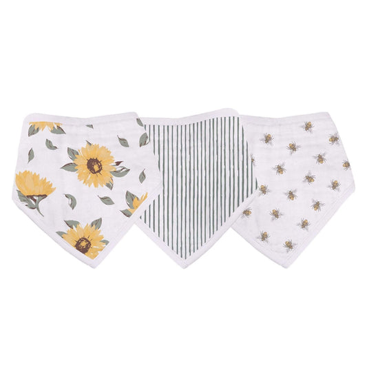 Newcastle Classics Sunrise to Sunset Bandana Bibs Set of 3