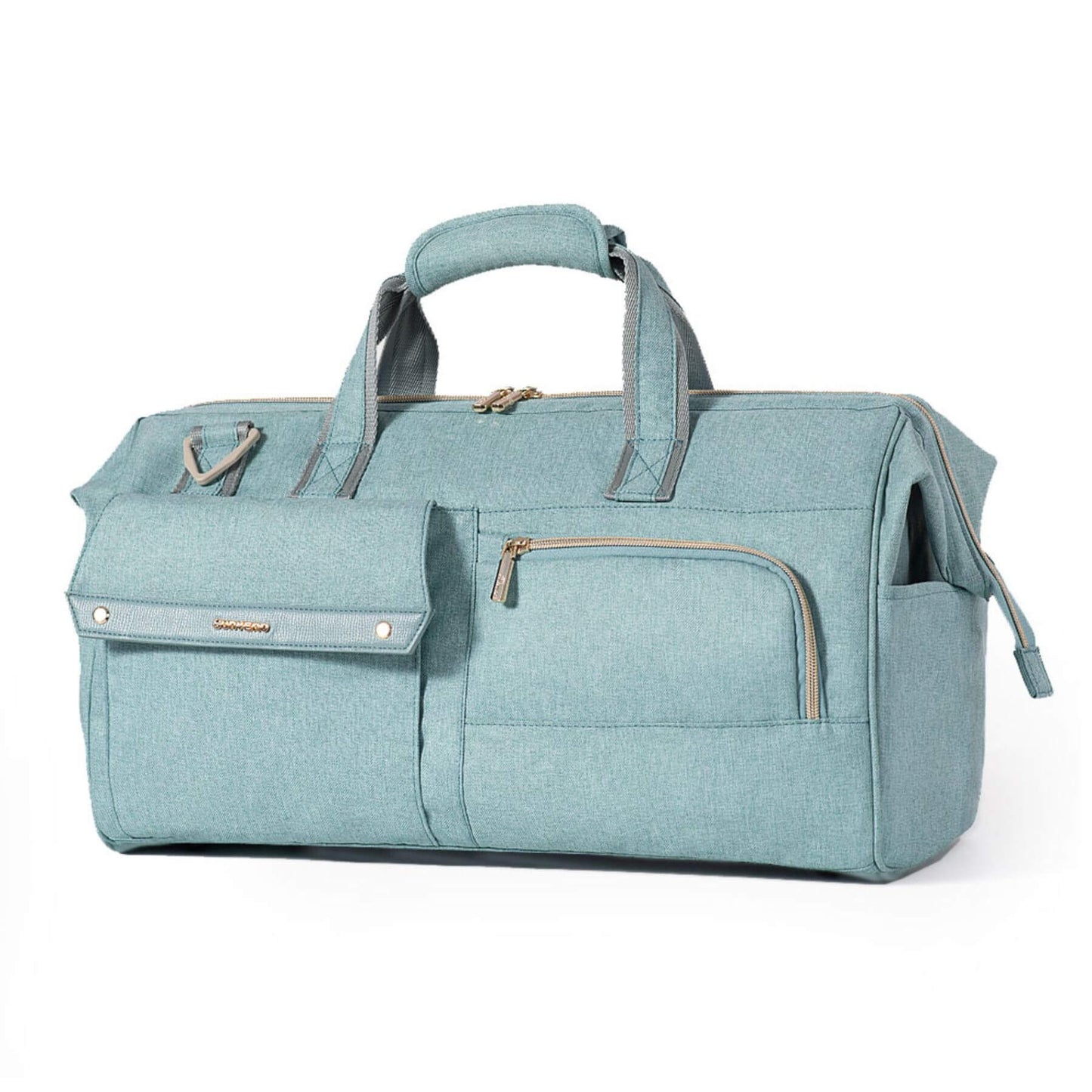 Sunveno 3 in 1 Diaper Travel Tote Bag - Green