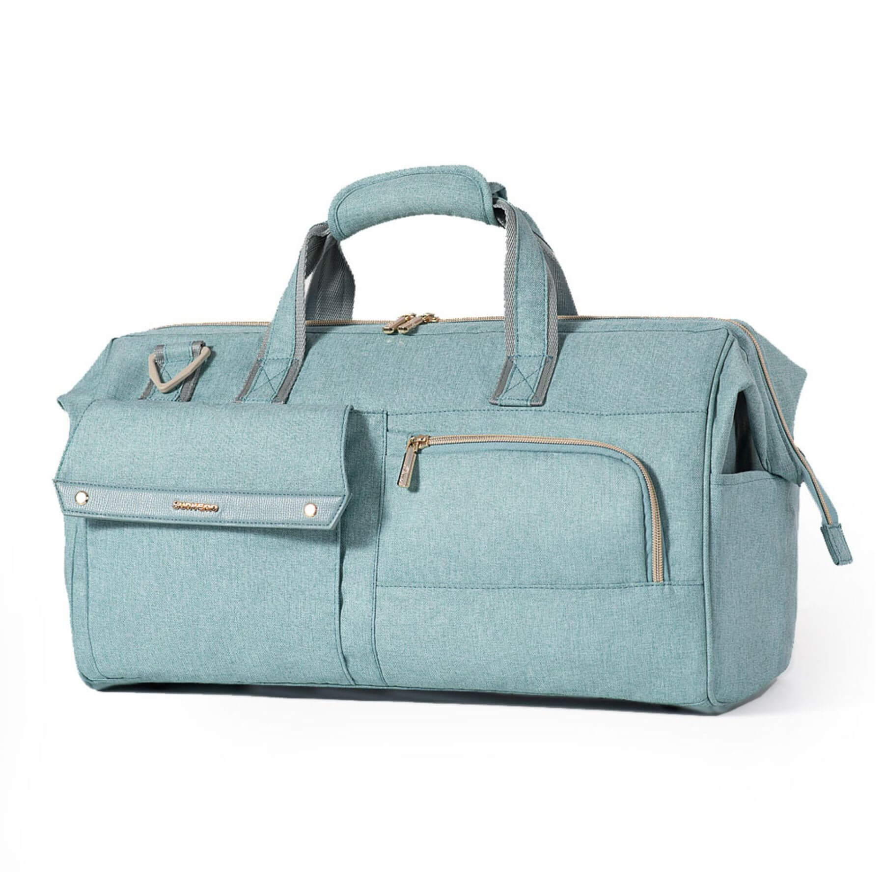 Sunveno 3 in 1 Diaper Travel Tote Bag - Green