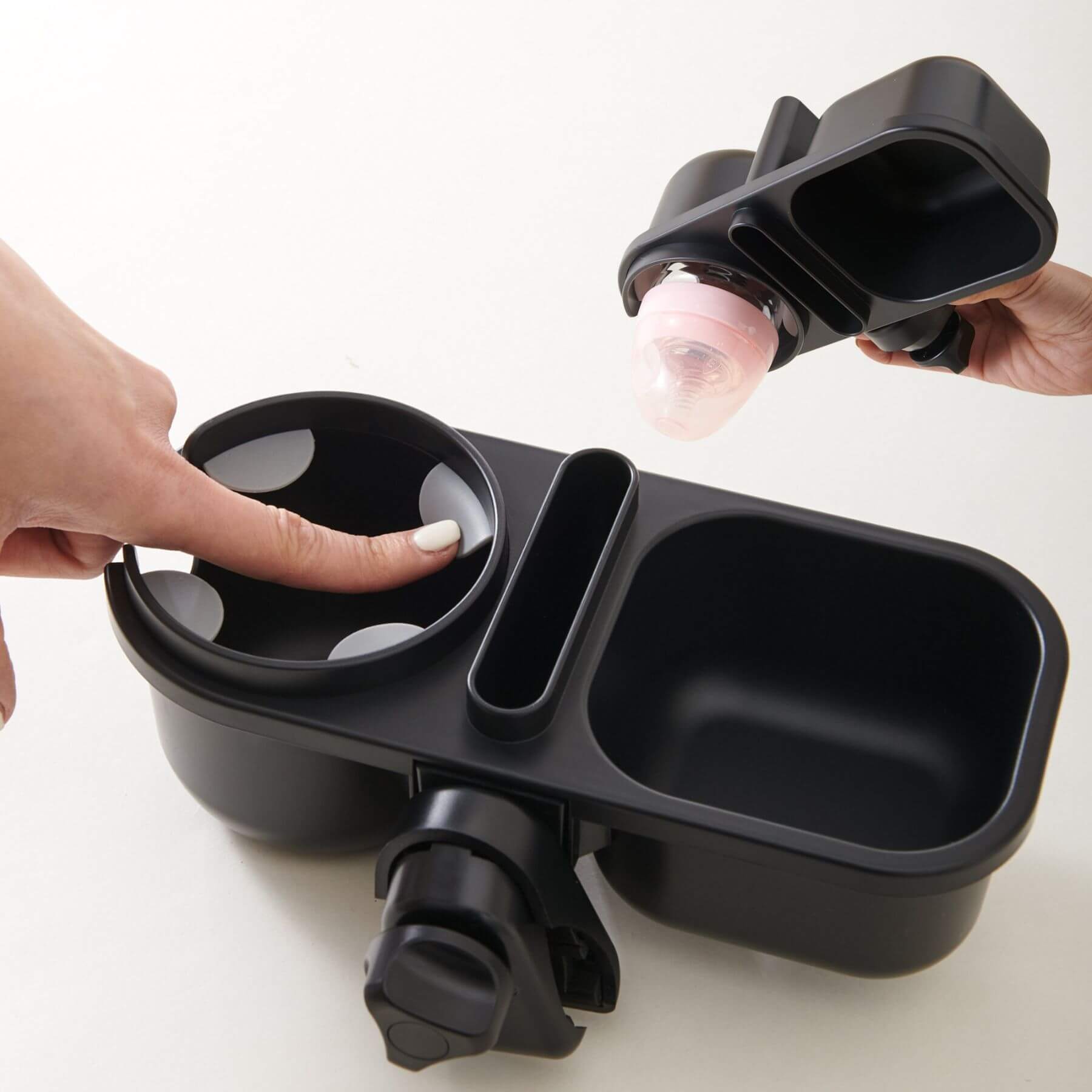 Sunveno 3-in-1 Stroller Cup Holder