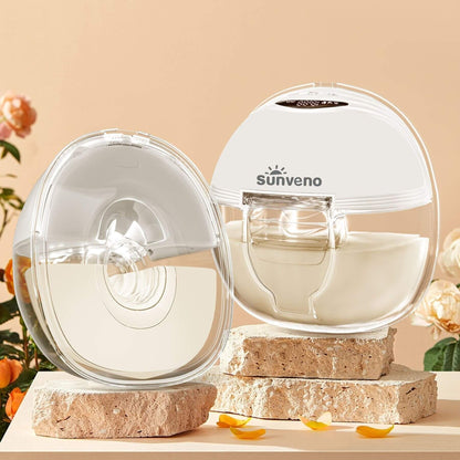 Sunveno Hands-Free Wearable Electric Breast Pump Set