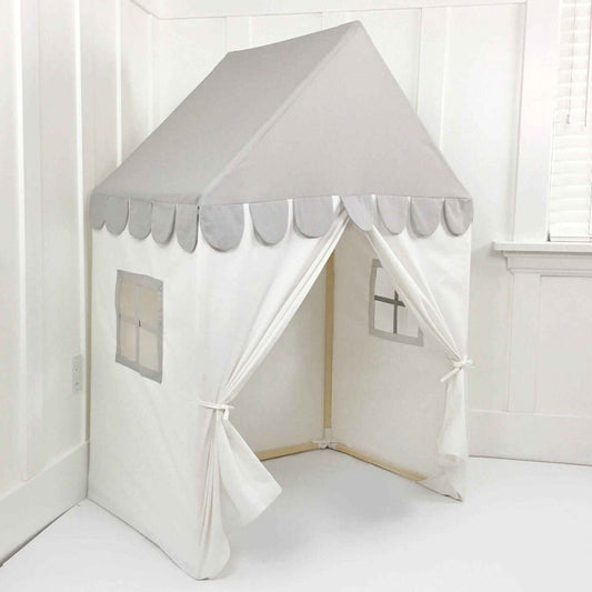 Domestic Objects The 'Sweet Dreams' Play House Bed Canopy Grey