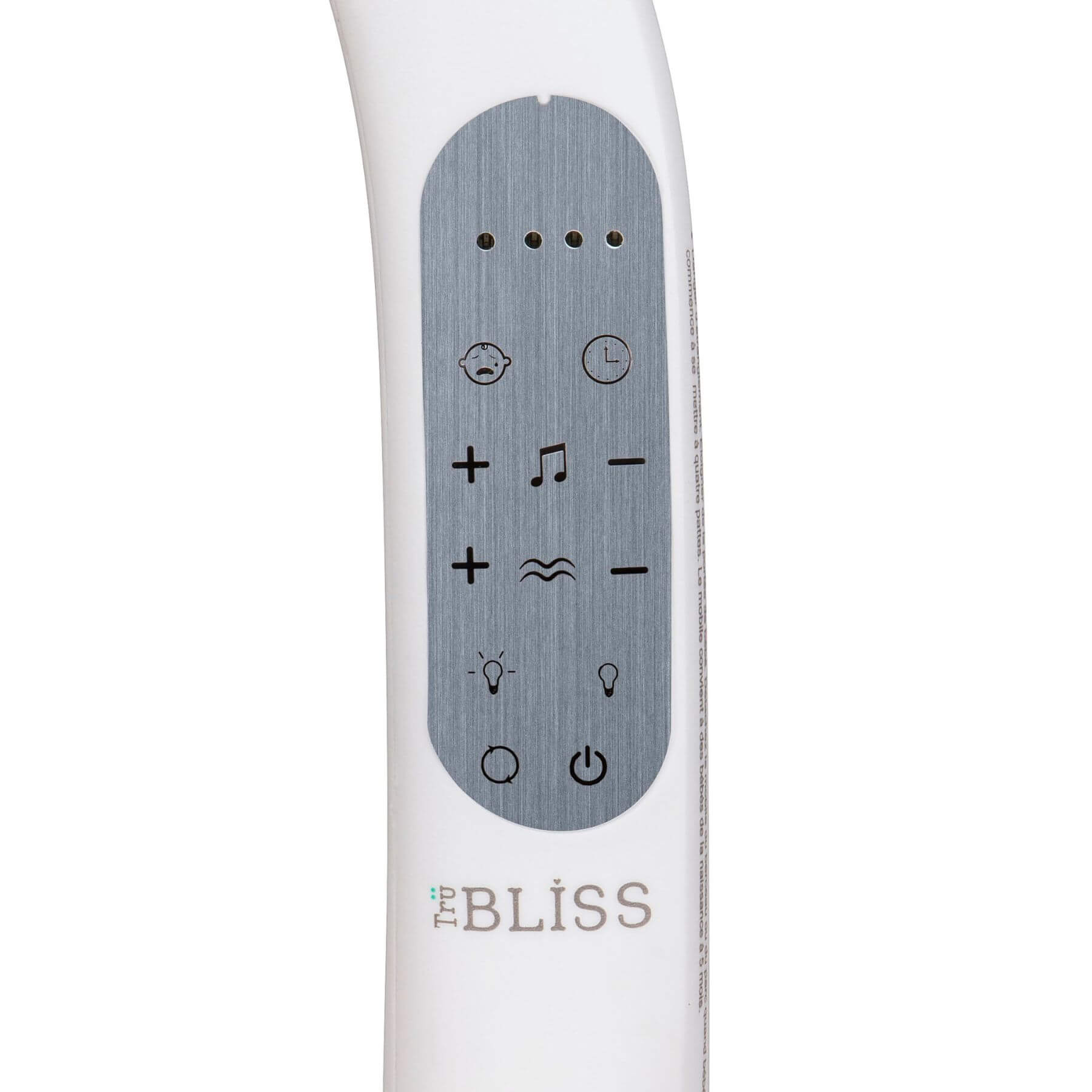Remove Control of TruBliss Sweetli Calm Bassinet Wheat Melange