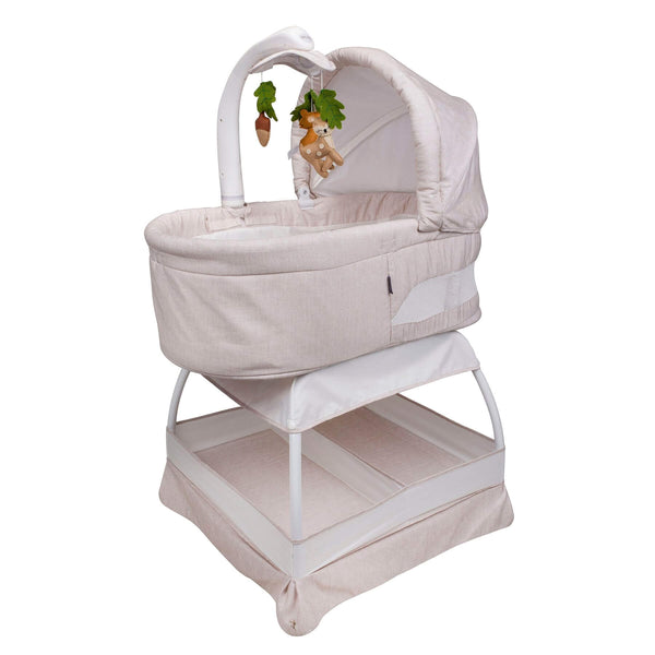 TruBliss Sweetli Calm Bassinet Sage Fern Leaves