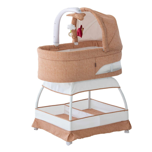 TruBliss Sweetli Nurture Bassinet Clay Melange