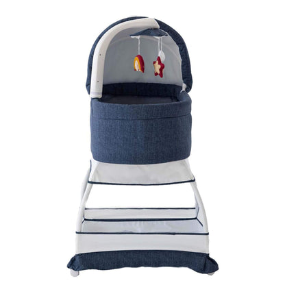 TruBliss Sweetli Nurture Bassinet Denim Melange