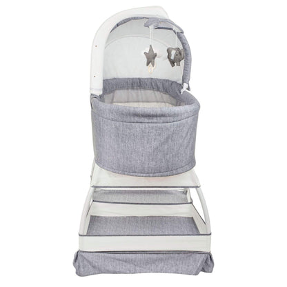 TruBliss Sweetli Nurture Bassinet Grey Melange
