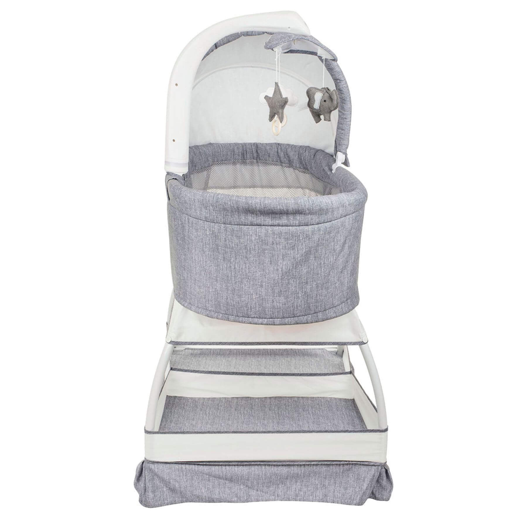 TruBliss Sweetli Nurture Bassinet Grey Melange
