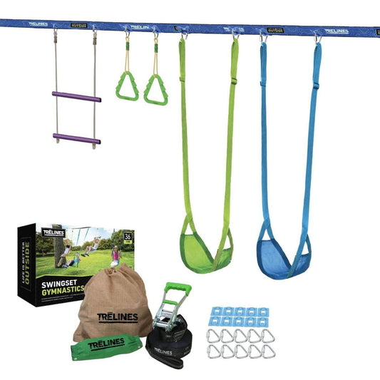 Trelines Swingset Gymnastics Line 36ft