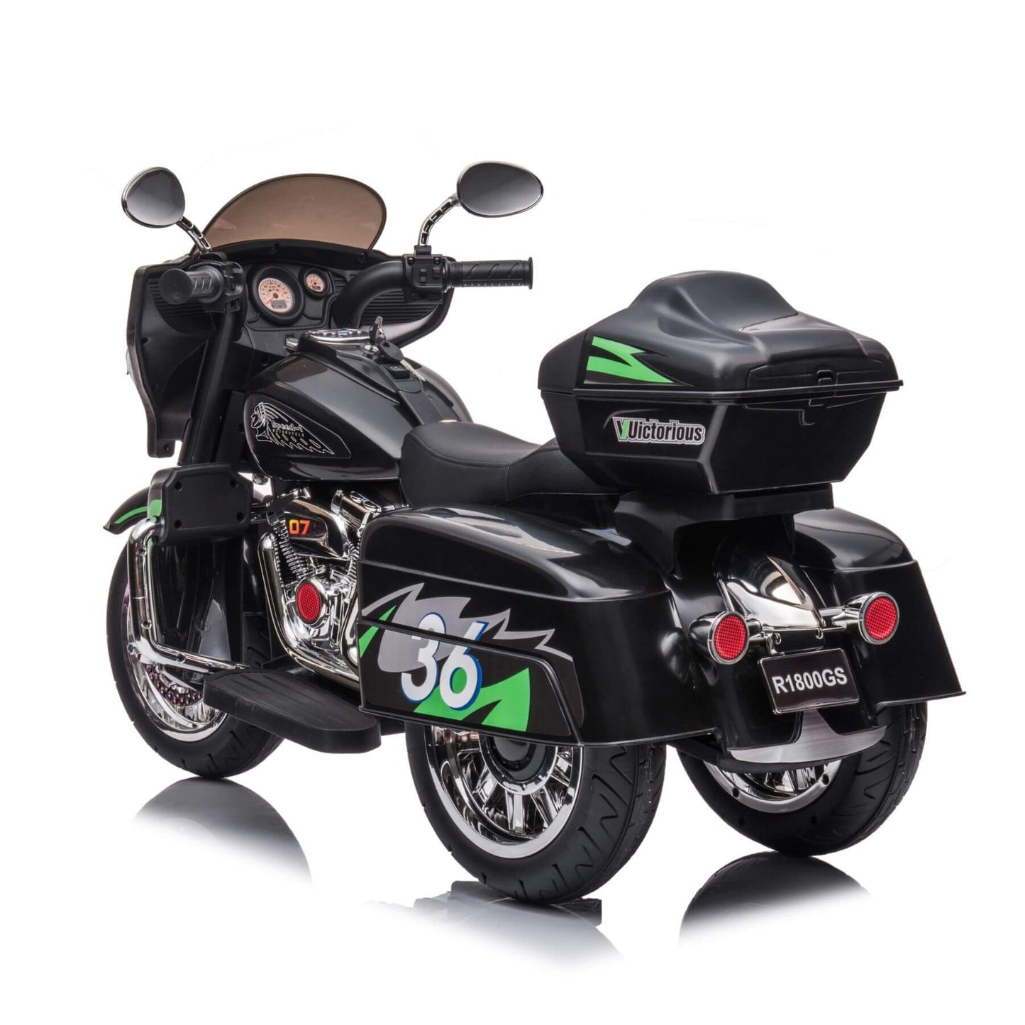 Tamco 12V Kids Electric Ride On Motorcycle - Black