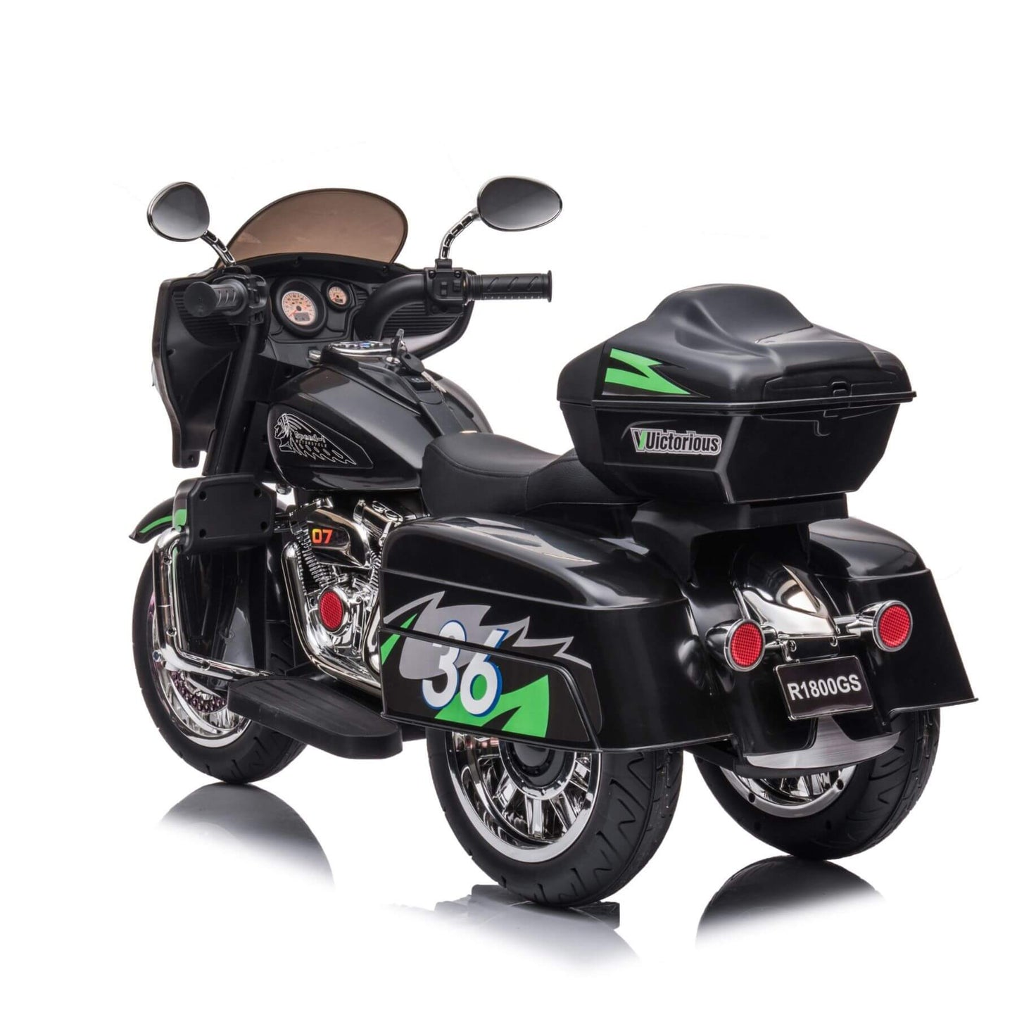 Tamco 12V Kids Electric Ride On Motorcycle - Black