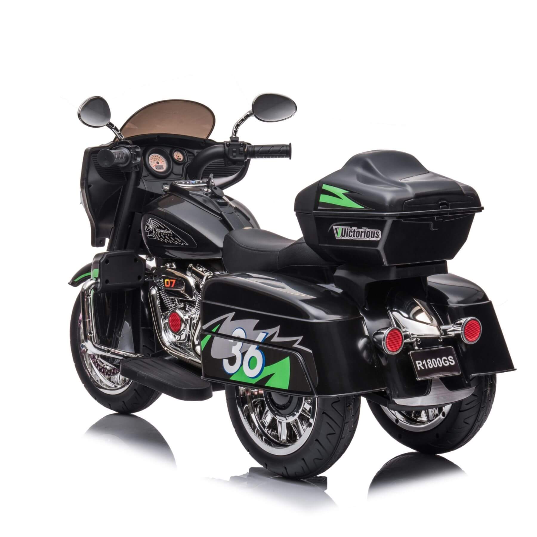 Tamco 12V Kids Electric Ride On Motorcycle - Black