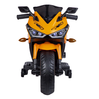 Tamco Kids 12V Motorcycle with Training Wheels - Orange