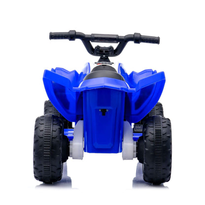 Back view of Tamco Kids Dual Motor Electric Ride On Toy - Blue