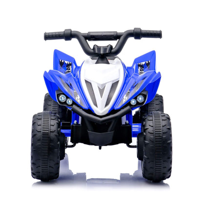 Front view of Tamco Kids Dual Motor Electric Ride On Toy - Blue