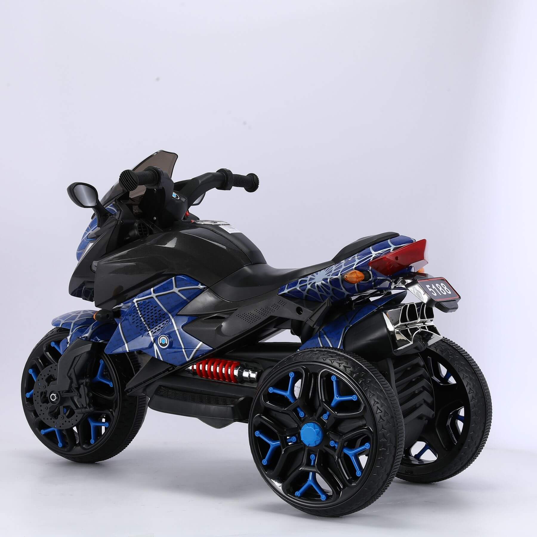 Tamco Kids Motorcycle Ride-On 3-Wheels Motorbike - Blue