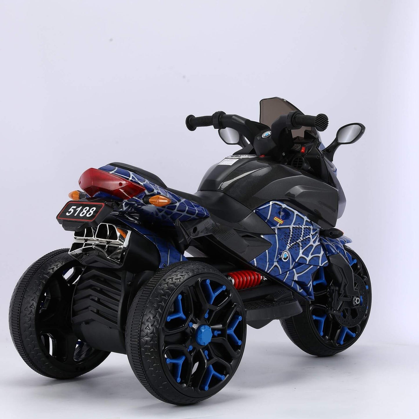 Tamco Kids Motorcycle Ride-On 3-Wheels Motorbike - Blue