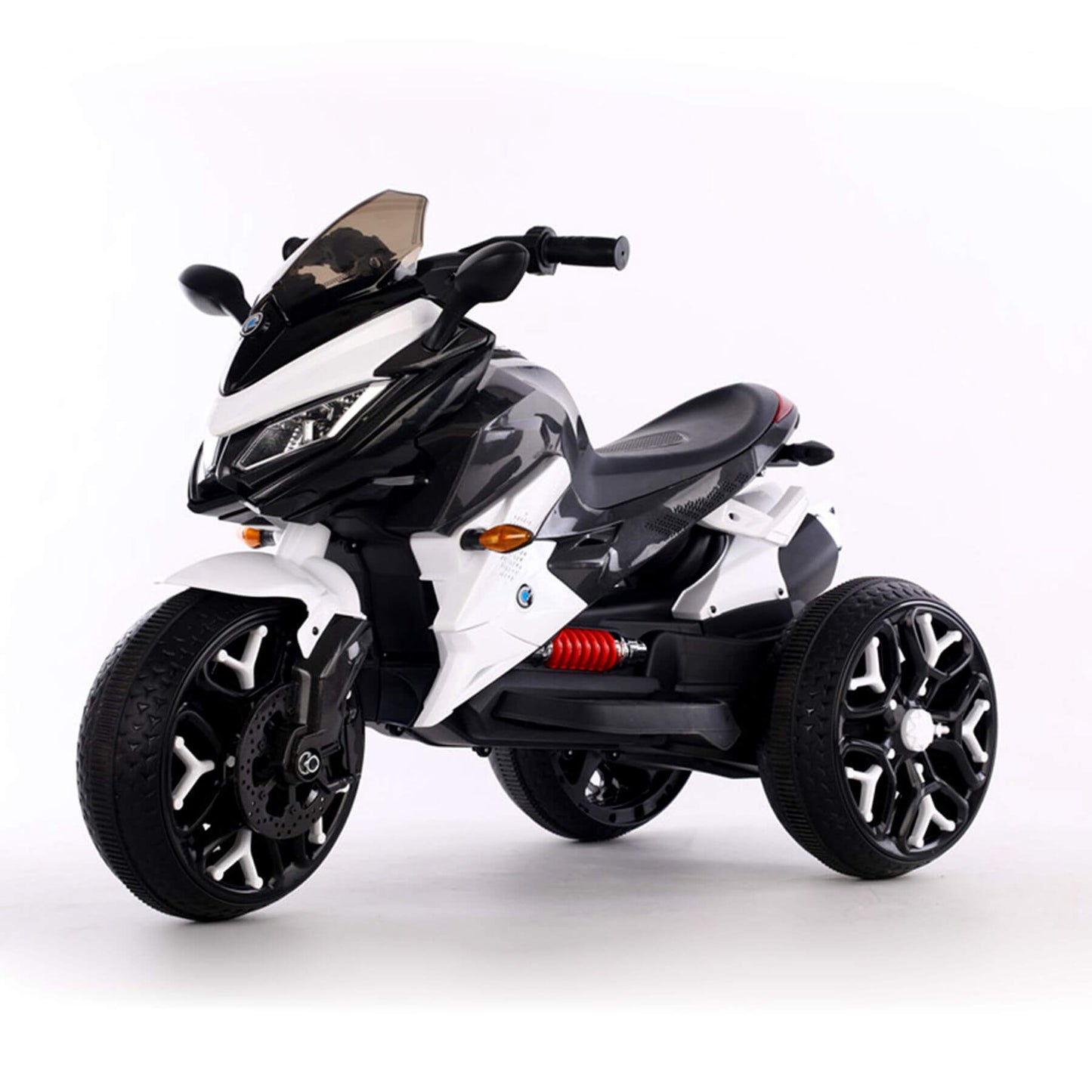 Tamco Kids Motorcycle Ride-On 3-Wheels Battery Powered Motorbike - White