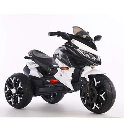Tamco Kids Motorcycle Ride-On 3-Wheels Battery Powered Motorbike - White