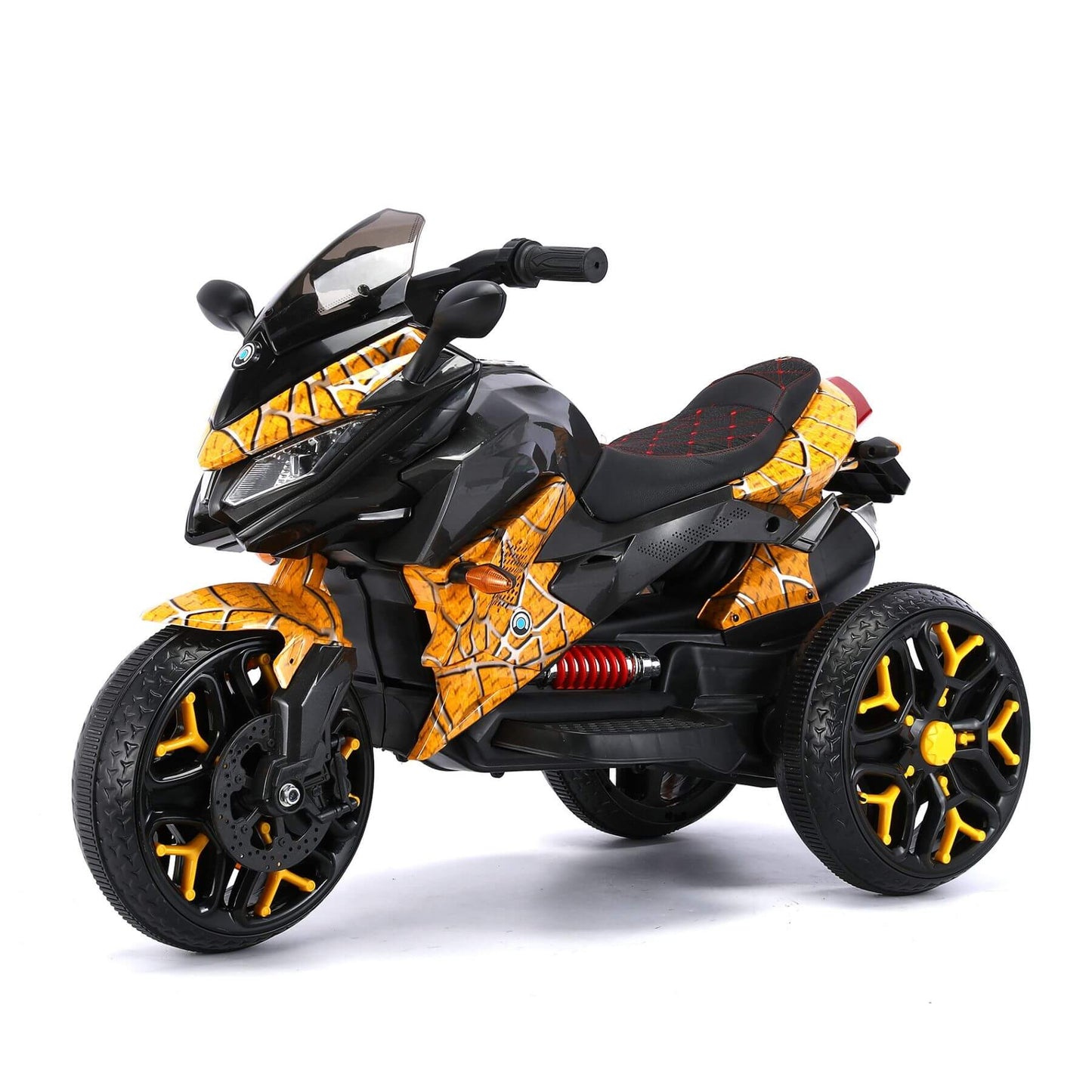 Tamco Kids Motorcycle Ride-On 3-Wheels Motorbike - Yellow