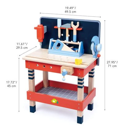 Tender Leaf Tool Bench and measurements