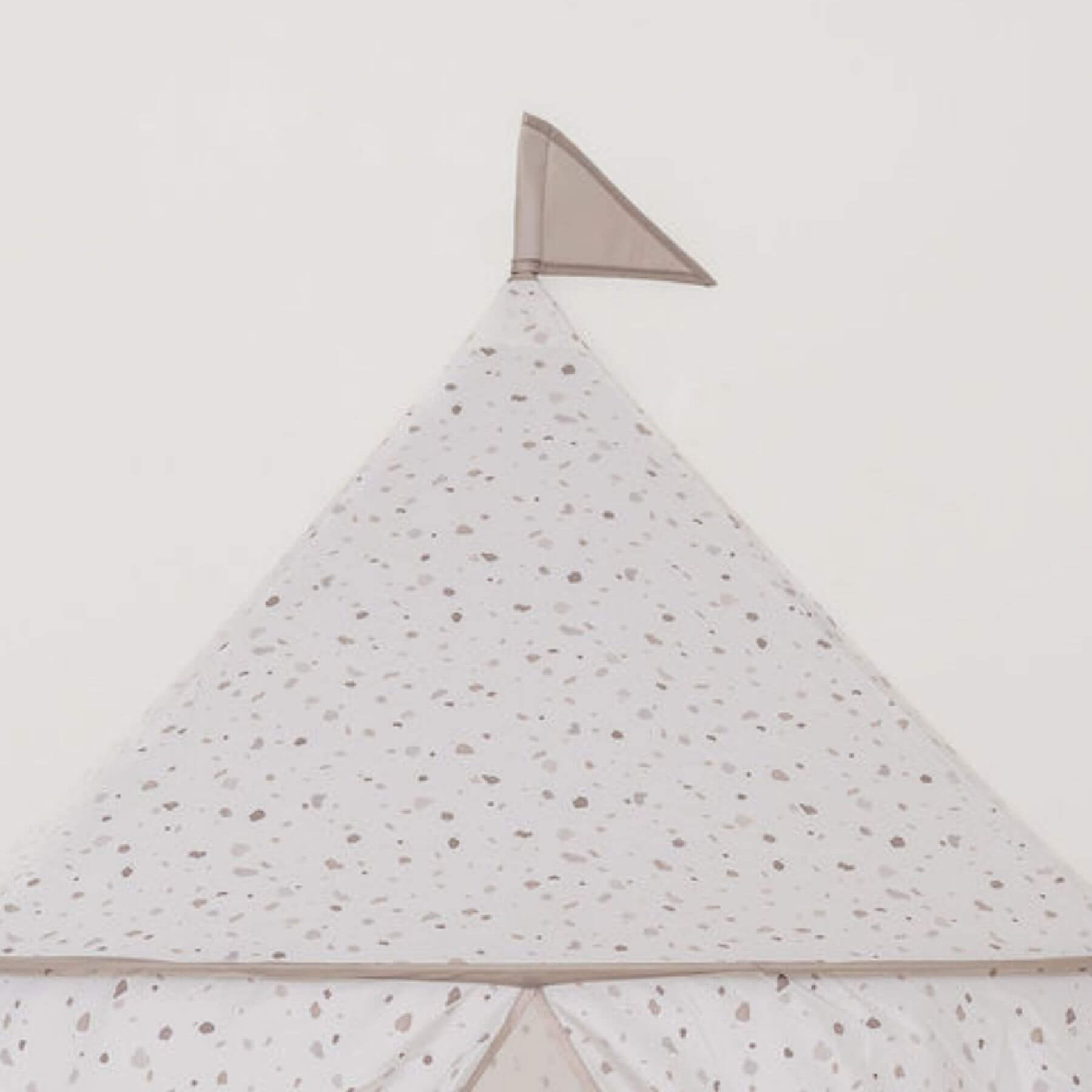 Close-up of Toki Kids Terrazzo Chalk Play Tent