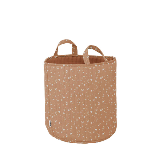 Terrazzo Clay Storage Basket