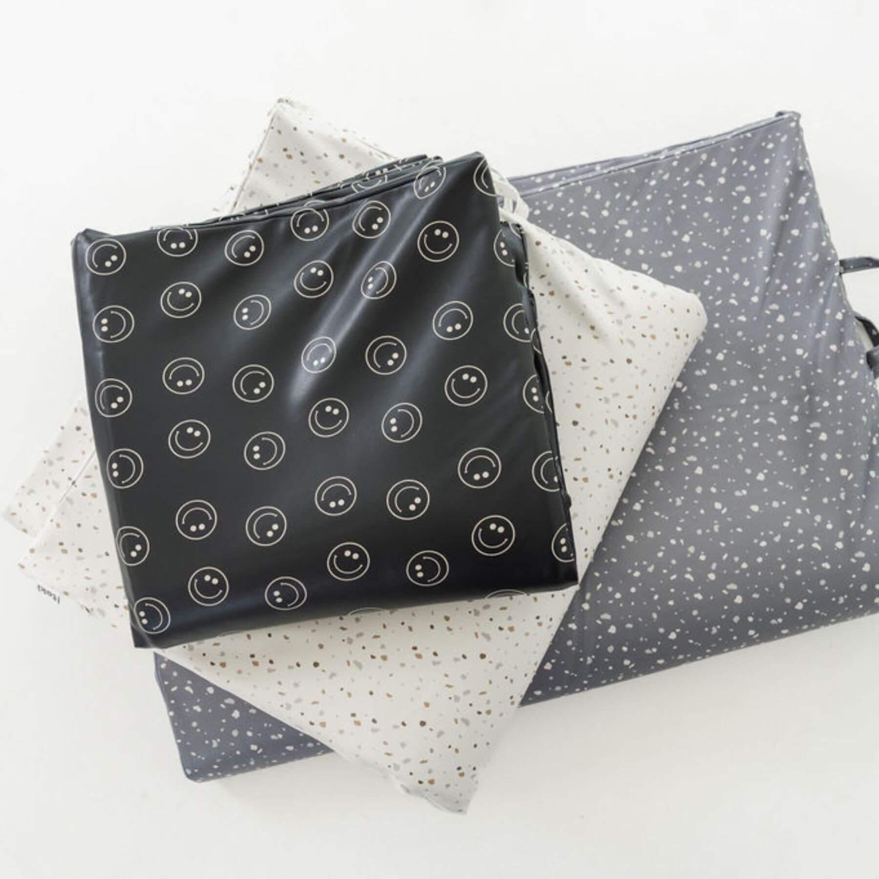 Toki Kids Terrazzo Slate Vegan Leather Mat