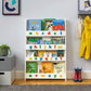 Tidy Books Bookcase With Alphabet White with Rainbow letters