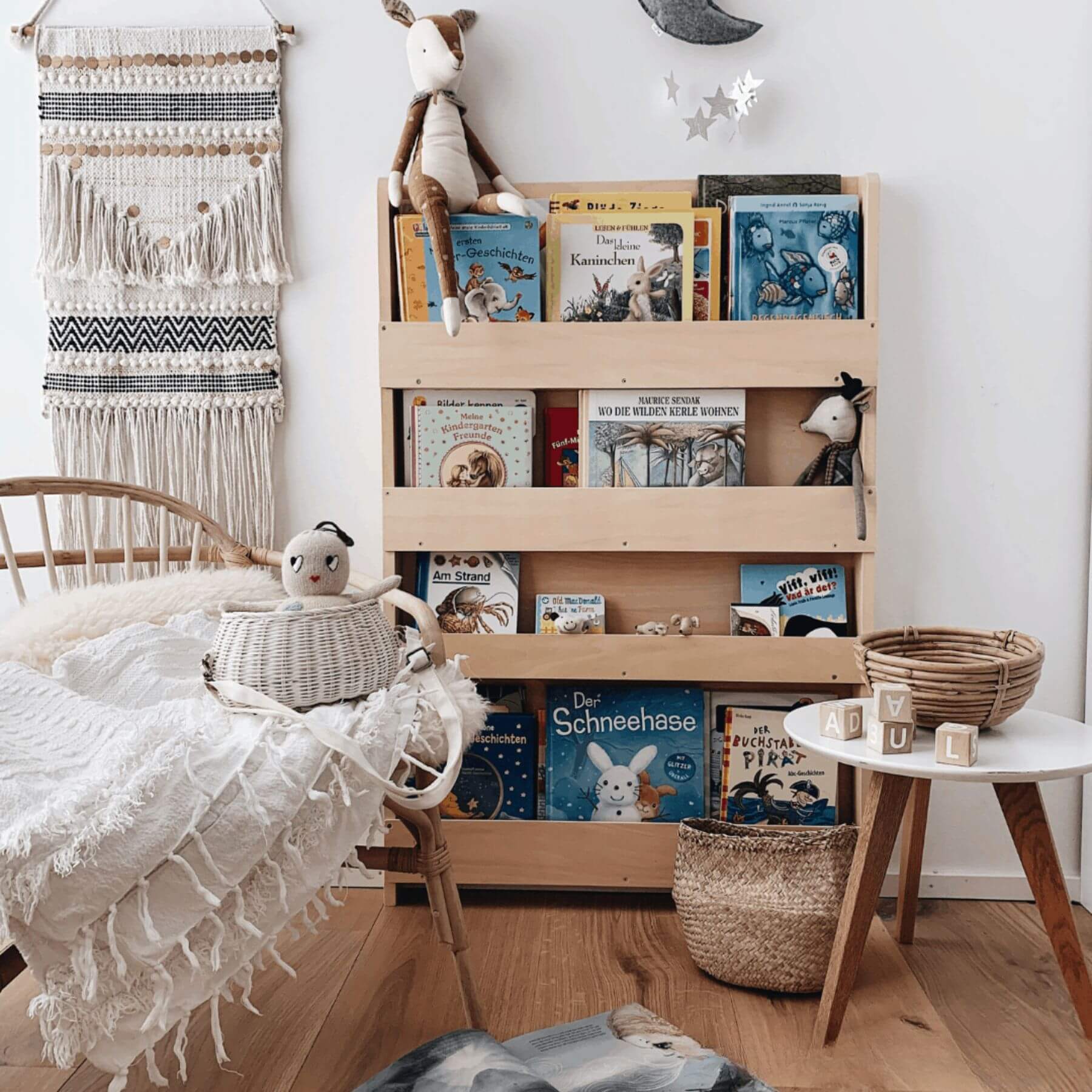 Tidy Books Bookcase With No Alphabet Natural - Lifestyle