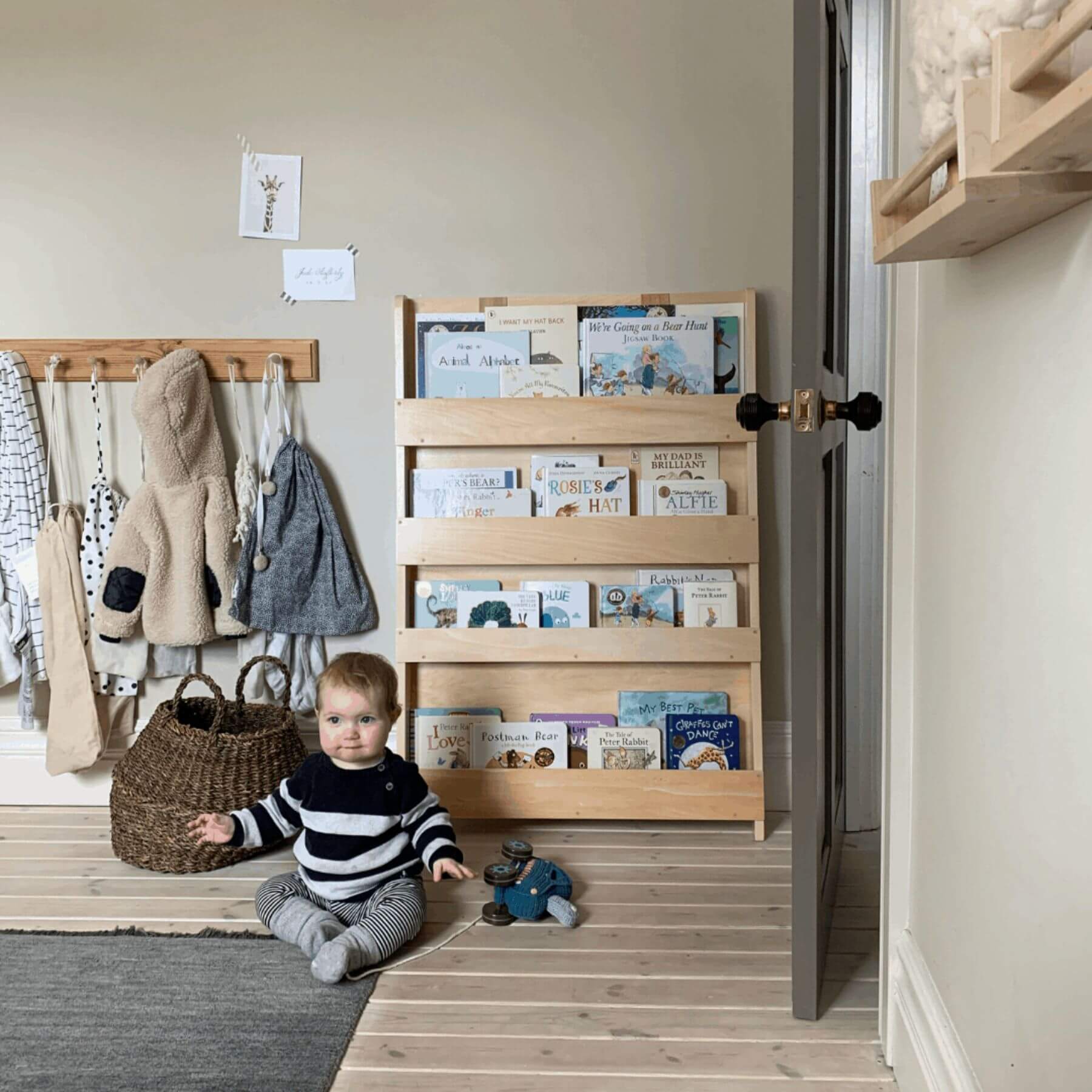 Tidy Books Bookcase With No Alphabet Natural - Lifestyle