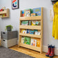 Tidy Books Bookcase With No Alphabet Natural - Lifestyle