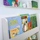 Tidy Books Bookcase With No Alphabet Pale Grey - Detail