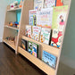 RAD Children's Furniture Tiered Montessori Bookshelf - Set of 2