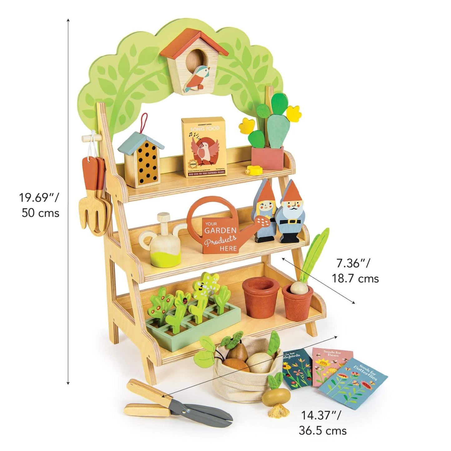 Tender Leaf Garden Centre with Dimensions