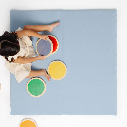 Girl Playing on Toki Mats Breeze Jersey Mat