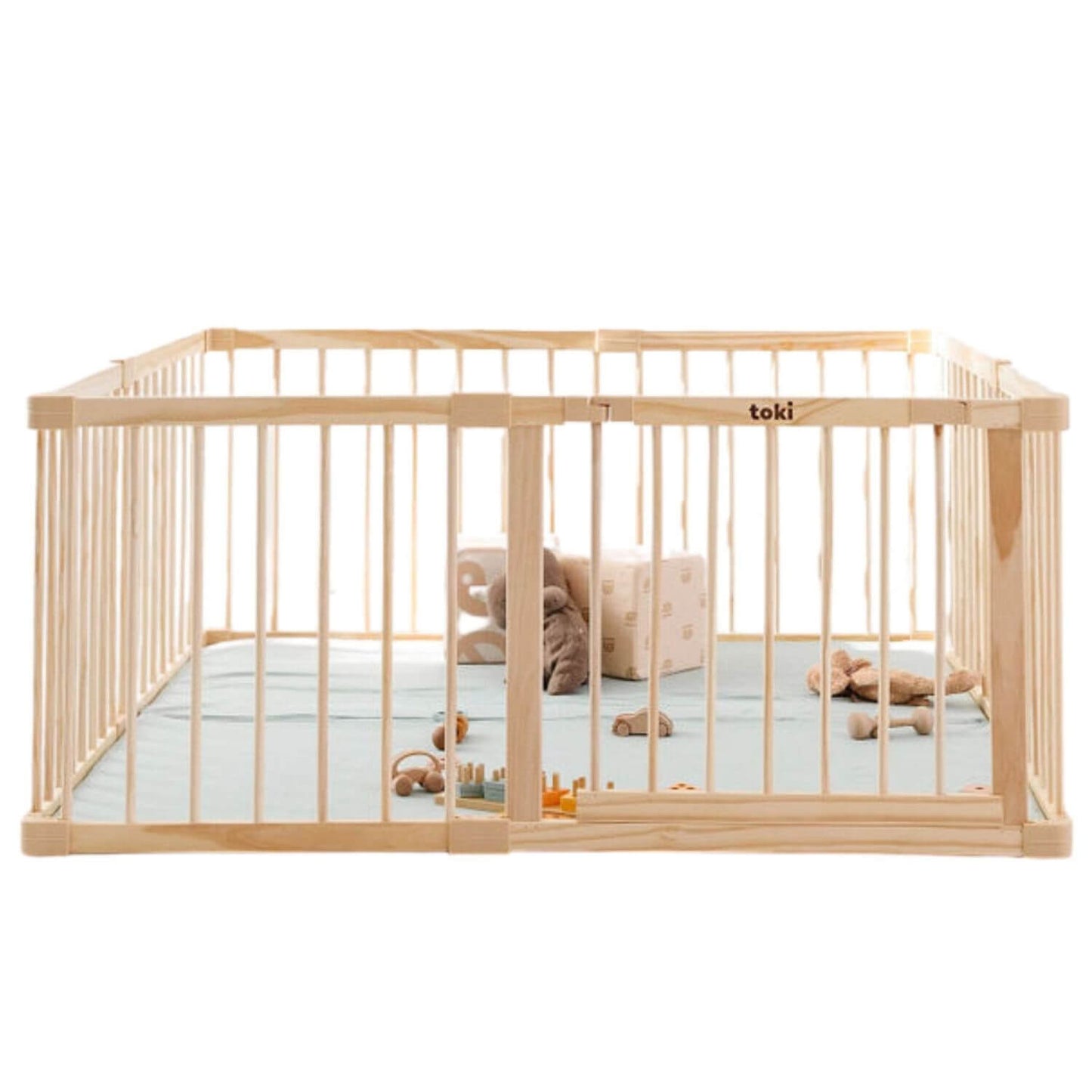 Toki Kids Playpen - Mega Size in Wood