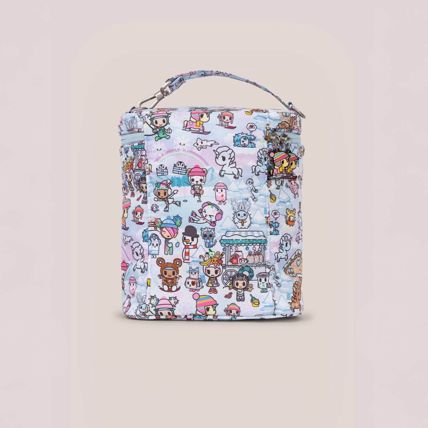 tokidoki Snow Day Fuel Cell Insulated Bottle Bag — Ice Blue