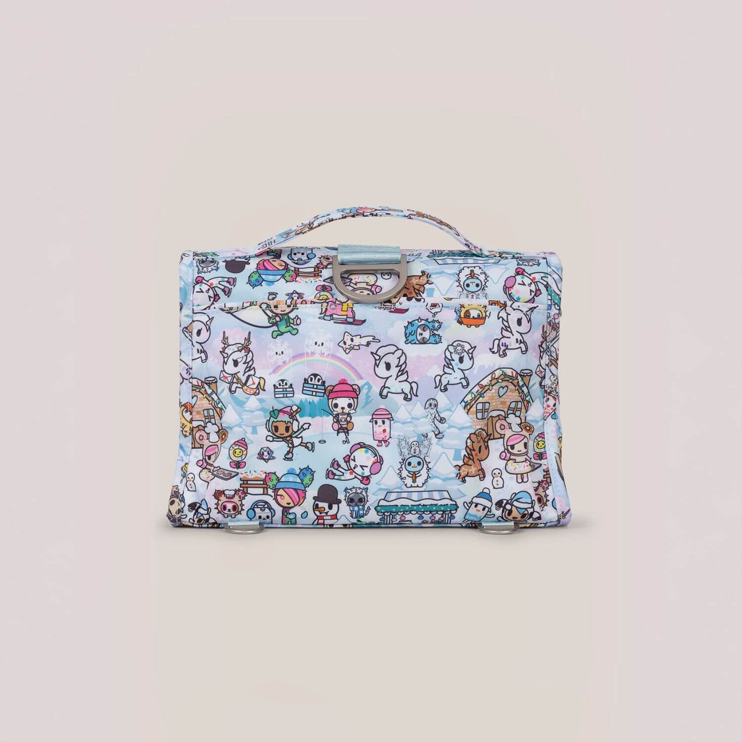 tokidoki Snow Day Bestie Small Messenger Handbag, Backpack — Ice Blue