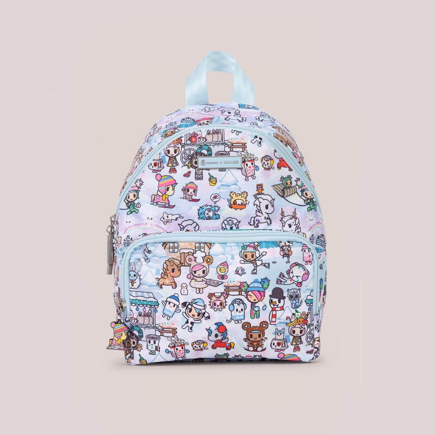 tokidoki Snow Day Everyday Mini Small Diaper Bag Backpack — Ice Blue