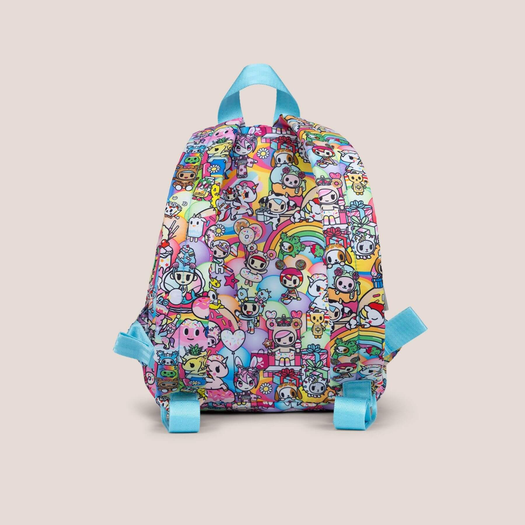 Back view of tokidoki Everyday Mini Backpack - 20th Anniversary Celebration
