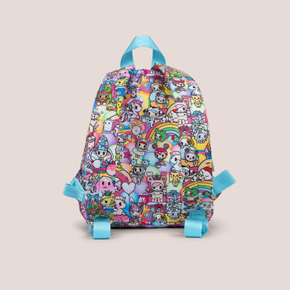 Back view of tokidoki Everyday Mini Backpack - 20th Anniversary Celebration