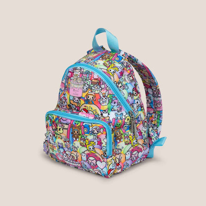 tokidoki Everyday Mini Backpack - 20th Anniversary Celebration on a beige background